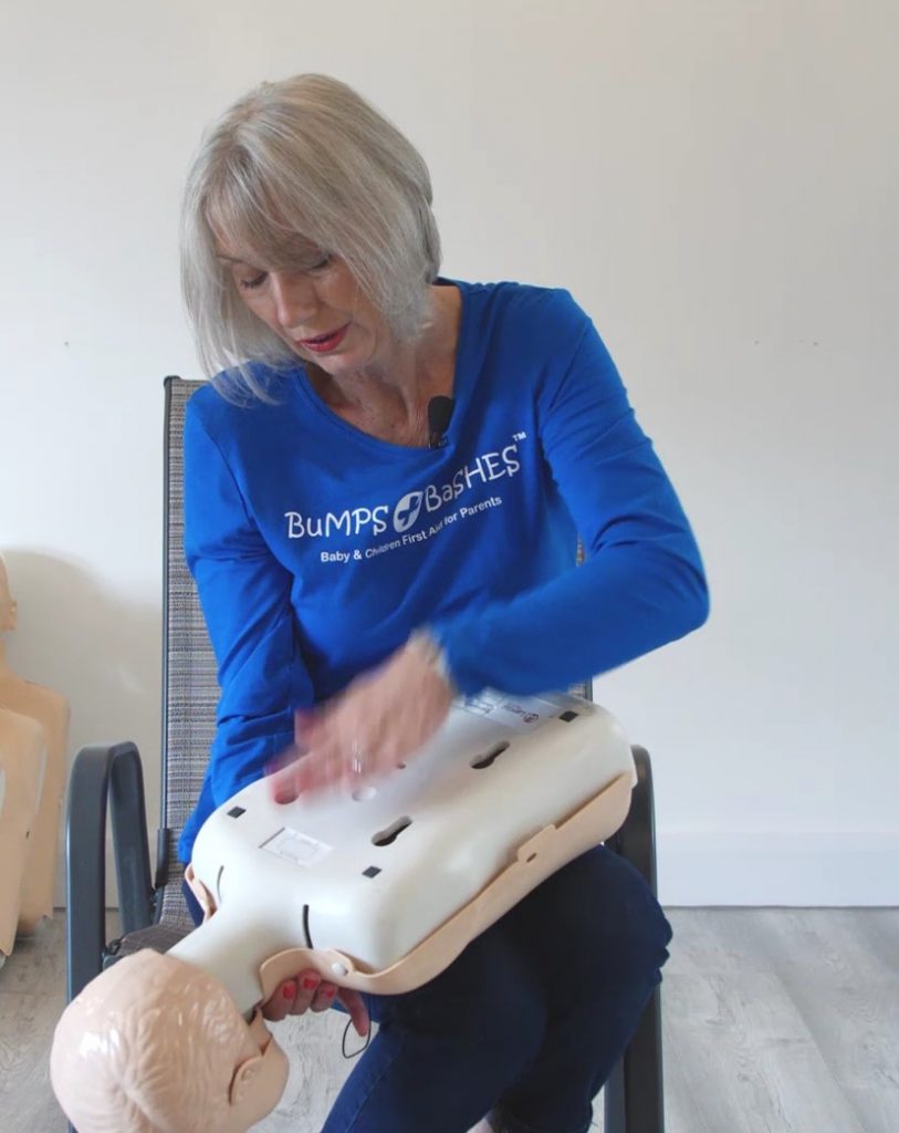 kate aidley | bumps and bashes baby first aid